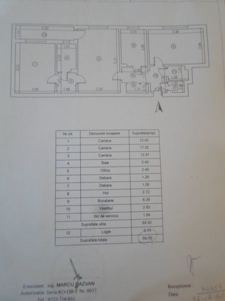 Intrarea Reconstructiei, parc IOR, 2 bai,